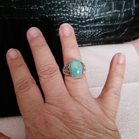 Amazonite Ring - Picture 5 of 7